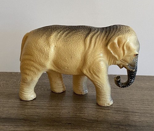 Vintage celluloid toy elephant - celluloid,